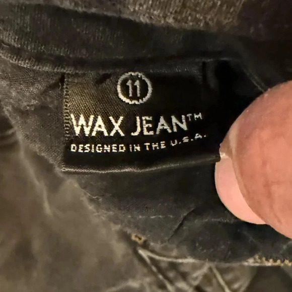 Black Wax jeans juniors size 11 - Picture 4 of 6